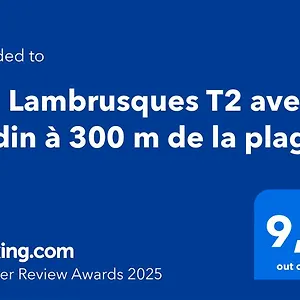  Appartement Les Lambrusques T2 Avec Jardin A 300 M De La